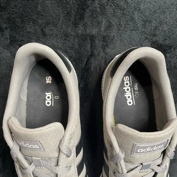 adidas Gray and Black Sneakers - Picture 4 of 14